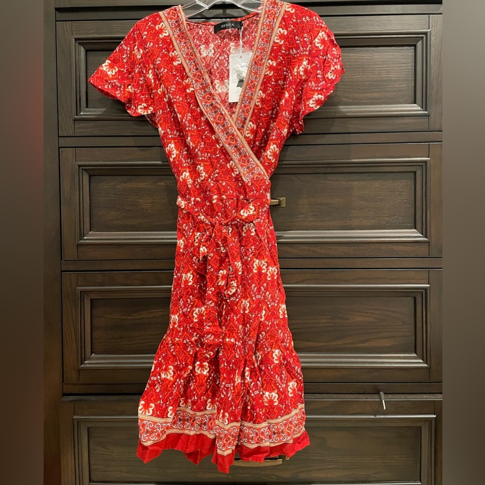 Women’s Small Wrap Dress